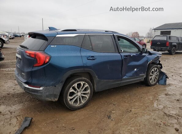 3GKALVEV1LL143080 2020 GMC TERRAIN Синий Задняя правая четверть