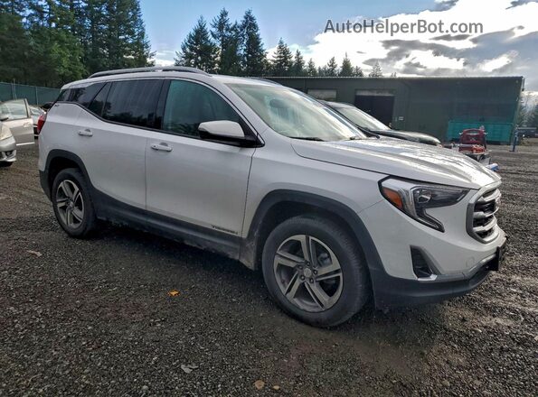 3GKALVEV4LL301380 2020 GMC TERRAIN Белый Передняя правая четверть