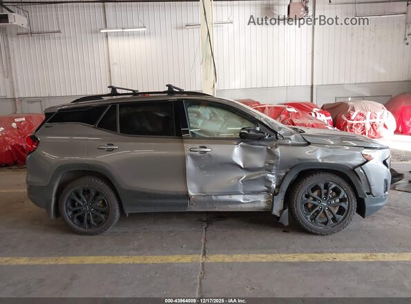 3GKALVEX0LL193616 2020 GMC TERRAIN Pewter Вид задней части салона