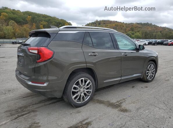 3GKALXEG7PL151493 2023 GMC TERRAIN Коричневый Задняя правая четверть