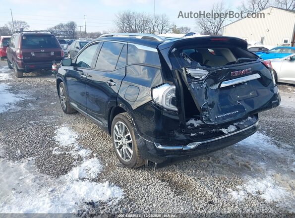 3GKALXEV2NL247575 2022 GMC TERRAIN Черный Задняя левая четверть