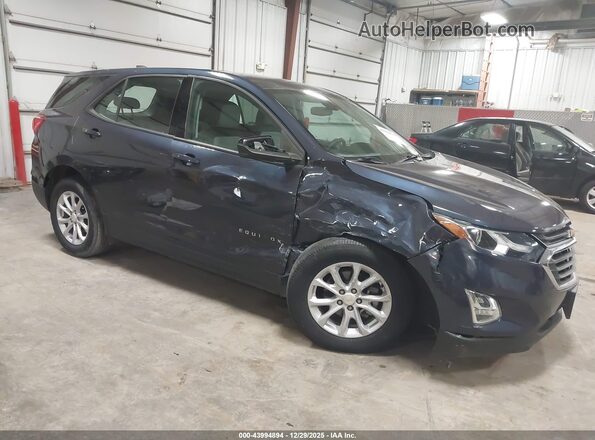 3GNAXHEV5JS640628 2018 CHEVROLET EQUINOX Синий Передняя правая четверть