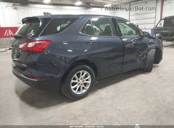 3GNAXHEV5JS640628 2018 CHEVROLET EQUINOX Синий Задняя правая четверть