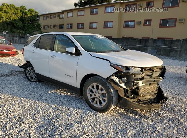 3GNAXKEV6LS515136 2020 CHEVROLET EQUINOX White Przód prawy