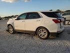 2020 Chevrolet Equinox Lt White vin: 3GNAXKEV6LS515136