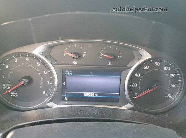 3GNAXKEV6LS515136 2020 CHEVROLET EQUINOX White Widok zestawu wskaźników
