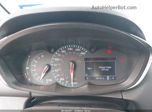 3GNCJKSB2LL206911 2020 CHEVROLET TRAX Серебряный Вид задних сидений