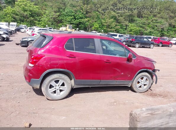 3GNCJLSB2KL125363 2019 CHEVROLET TRAX Красный Вид задней части салона
