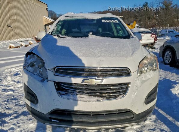 3GNCJPSB6GL233726 2016 CHEVROLET TRAX Белый Вид спереди