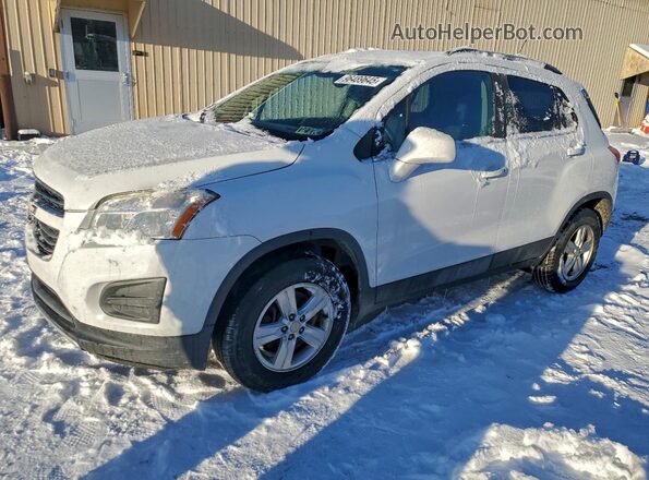 3GNCJPSB6GL233726 2016 CHEVROLET TRAX Белый Передняя левая четверть