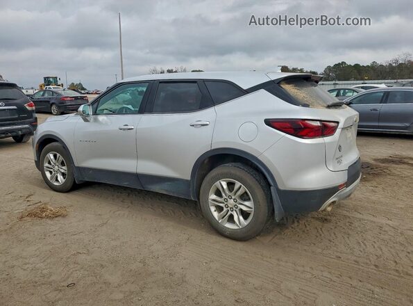 3GNKBBRAXLS684313 2020 CHEVROLET BLAZER Серебряный Задняя левая четверть