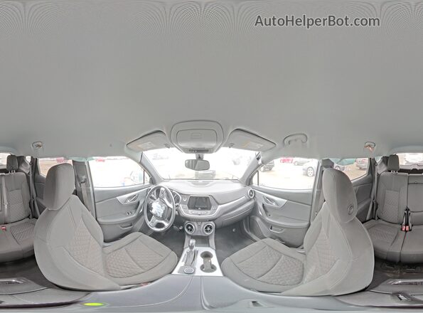 3GNKBBRAXLS684313 2020 CHEVROLET BLAZER Серебряный Панорамный вид салона 360°