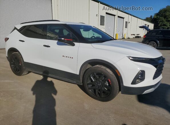 3GNKBCR41NS164357 2022 CHEVROLET BLAZER Белый Передняя правая четверть
