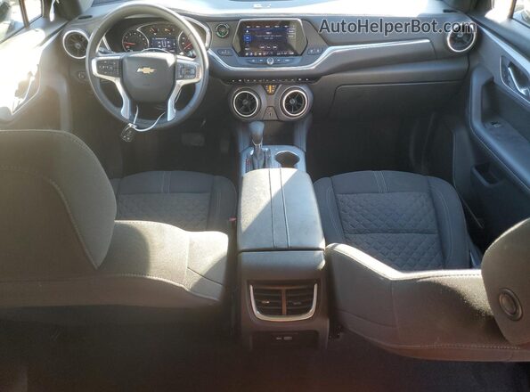 3GNKBCR41NS164357 2022 CHEVROLET BLAZER Белый Вид панели приборов