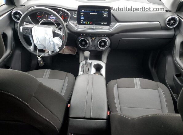3GNKBCR44PS157745 2023 CHEVROLET BLAZER White Widok deski rozdzielczej