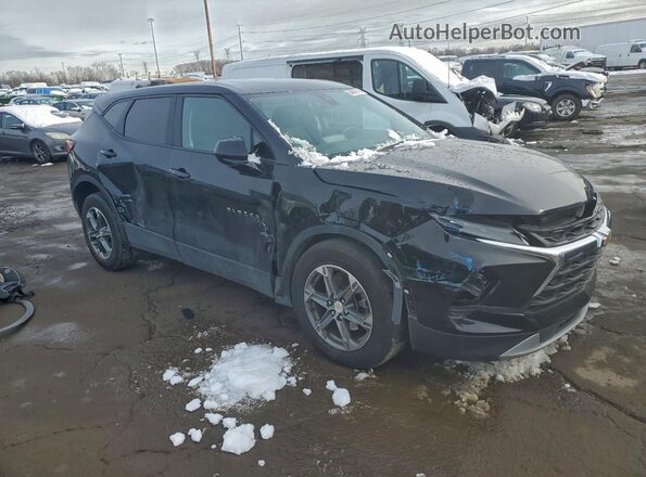 3GNKBCR46PS220201 2023 CHEVROLET BLAZER Черный Передняя правая четверть