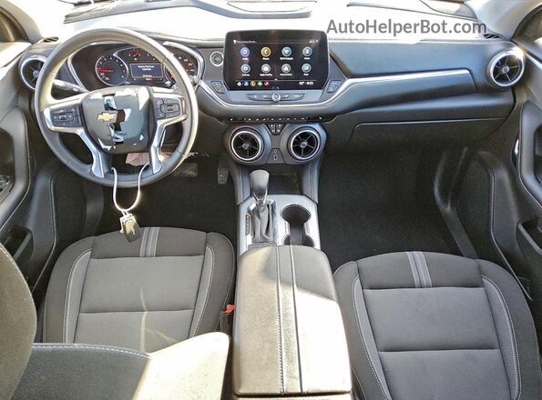 3GNKBCR46SS217226 2025 CHEVROLET BLAZER Черный Вид панели приборов