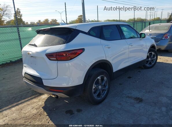 3GNKBCR48SS144571 2025 CHEVROLET BLAZER Белый Задняя правая четверть