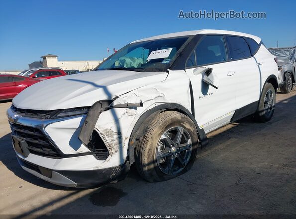 3GNKBCR48SS144571 2025 CHEVROLET BLAZER Белый Вид спереди