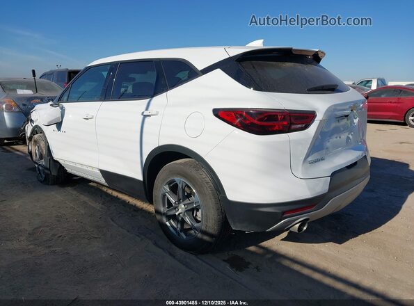 3GNKBCR48SS144571 2025 CHEVROLET BLAZER Белый Задняя левая четверть