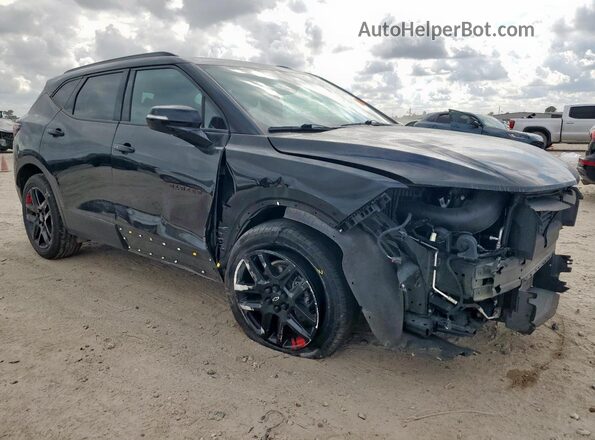 3GNKBCRS8MS586574 2021 CHEVROLET BLAZER Black Front right