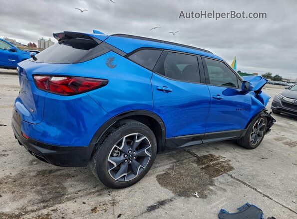 3GNKBERS2LS633463 2020 CHEVROLET BLAZER Blue Tył prawy