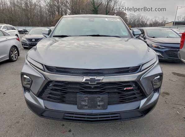 3GNKBERS8PS209744 2023 CHEVROLET BLAZER Серебряный Вид спереди