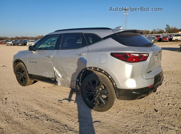 3GNKBERSXMS569030 2021 CHEVROLET BLAZER Серебряный Задняя левая четверть