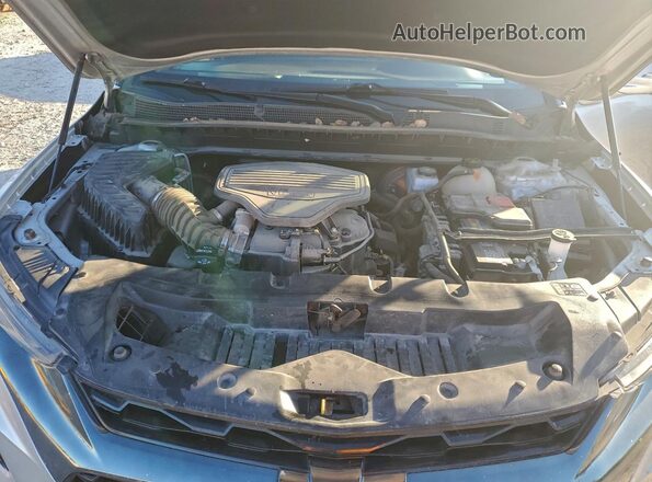 3GNKBERSXMS569030 2021 CHEVROLET BLAZER Серебряный Вид подкапотного пространства