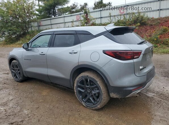 3GNKBHR43PS164408 2023 CHEVROLET BLAZER Серебряный Задняя левая четверть