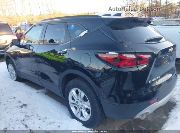 3GNKBHR45NS130936 2022 CHEVROLET BLAZER Черный Задняя левая четверть