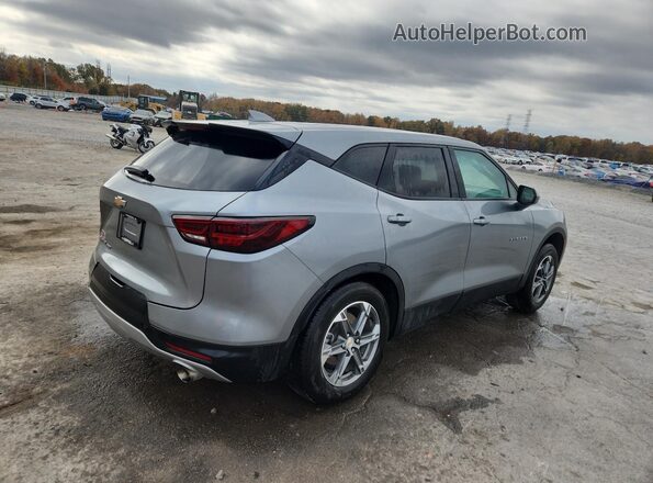 3GNKBHR45PS217142 2023 CHEVROLET BLAZER Серый Задняя правая четверть