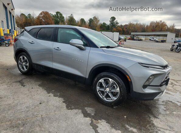 3GNKBHR45PS217142 2023 CHEVROLET BLAZER Серый Передняя правая четверть