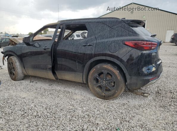 3GNKBHR47PS163911 2023 CHEVROLET BLAZER Черный Задняя левая четверть