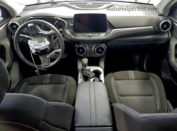 3GNKBHR48SS242559 2025 CHEVROLET BLAZER White Вид панелі приладів