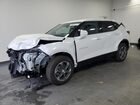 2025 Chevrolet Blazer 2lt White vin: 3GNKBHR48SS242559 Damage: Left Front Fender, Dent(S) W/No Paint Dmg, 10 To 11 Inches