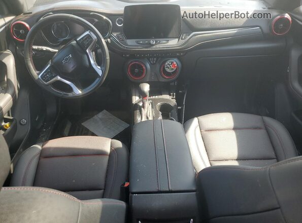 3GNKBKRS0SS222995 2025 CHEVROLET BLAZER Black Вид панелі приладів