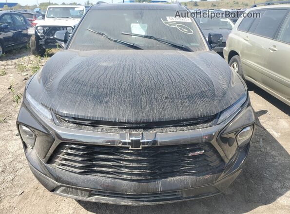 3GNKBKRS0SS222995 2025 CHEVROLET BLAZER Black Вид спереду
