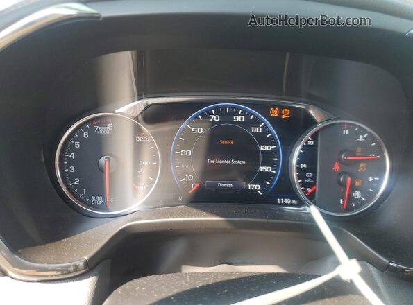 3GNKBKRS0SS222995 2025 CHEVROLET BLAZER Black Вид щитка приладів