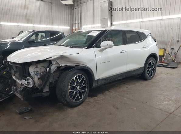 3GNKBLR48PS148224 2023 CHEVROLET BLAZER Белый Передняя левая четверть