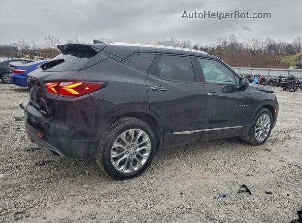 3GNKBLRS1MS536633 2021 CHEVROLET BLAZER Черный Задняя правая четверть