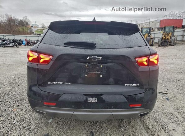 3GNKBLRS1MS536633 2021 CHEVROLET BLAZER Черный Вид сзади