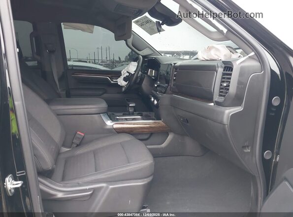 3GTPHCED6SG268683 2025 GMC SIERRA Black Widok wnętrza z przodu