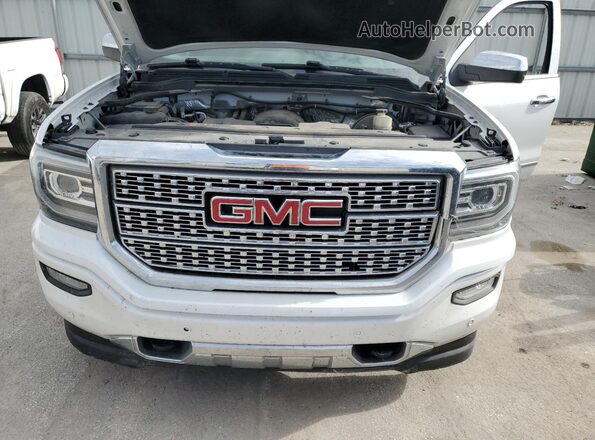 3GTU2PEC0HG432683 2017 GMC SIERRA Белый Вид задней части салона