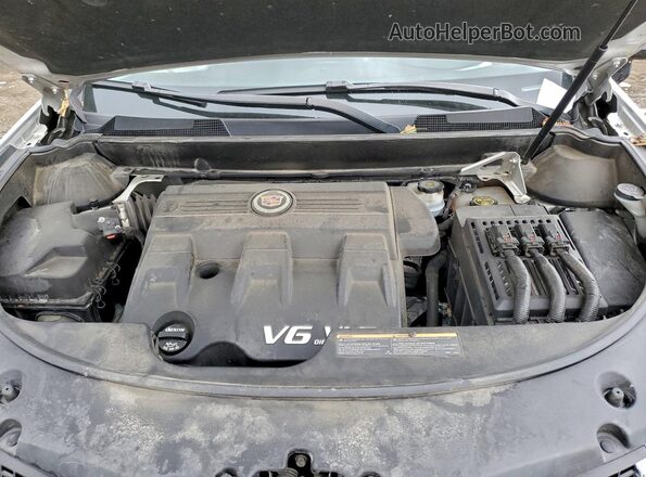 3GYFNBE31GS576090 2016 CADILLAC SRX Серебряный Вид подкапотного пространства