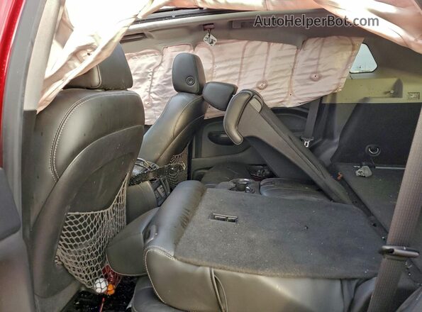 3GYFNBE33GS581565 2016 CADILLAC SRX Burgundy Widok wnętrza z tyłu