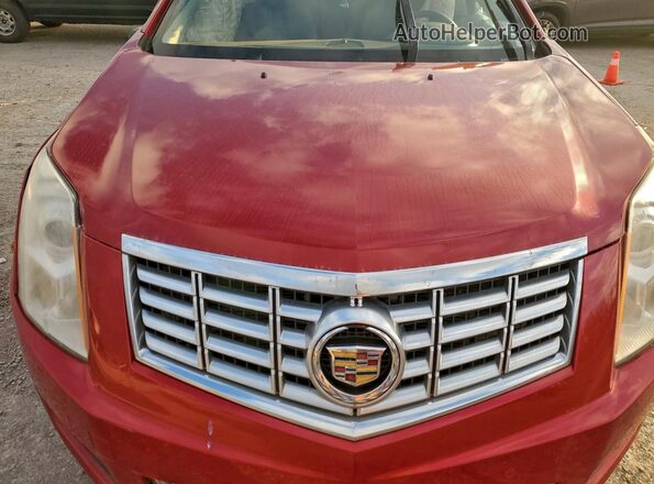 3GYFNBE33GS581565 2016 CADILLAC SRX Burgundy Widok komory silnika