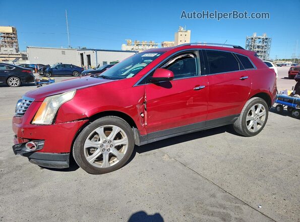 3GYFNCE35GS576602 2016 CADILLAC SRX Red Przód lewy
