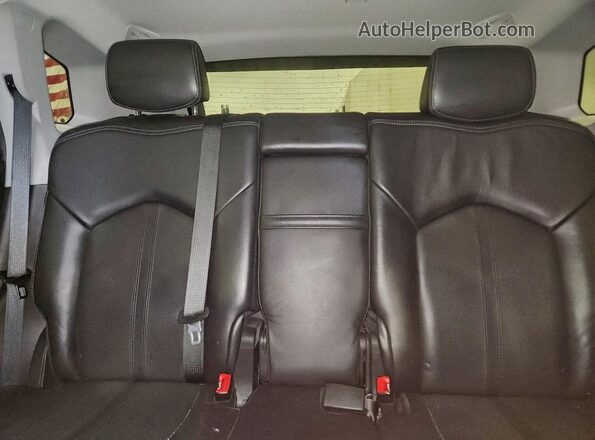 3GYFNCE36GS532818 2016 CADILLAC SRX Черный Вид задних сидений