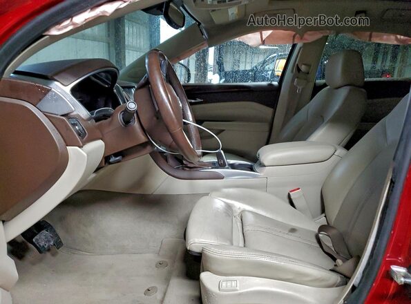 3GYFNDE31GS577946 2016 CADILLAC SRX Red Front interior view